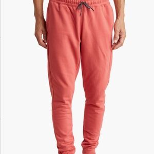 Zella Z by Zella Red Joggers Sweatpants Men’s Size M – Drawstring Waist, Tapered